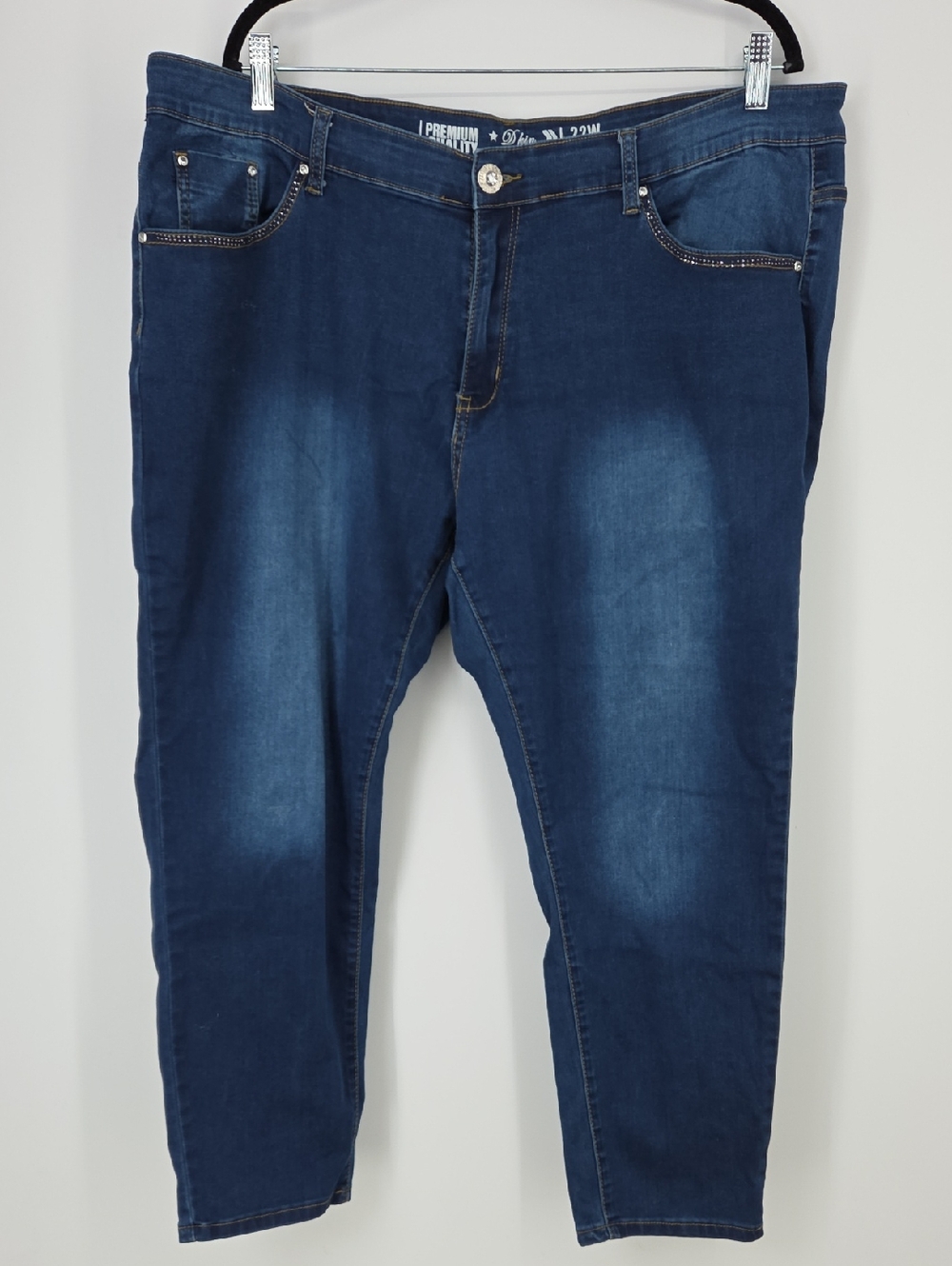 Premium Indigo Skinny Jeans for Women - Slim Stretch Fit